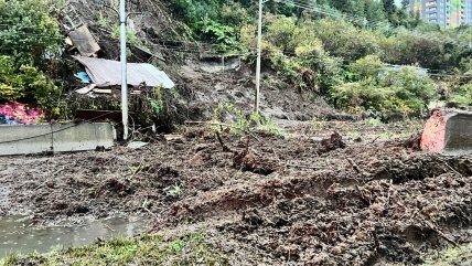   Remoción en masa destruyó una vivienda en Pelluco: Hay una persona desaparecida 