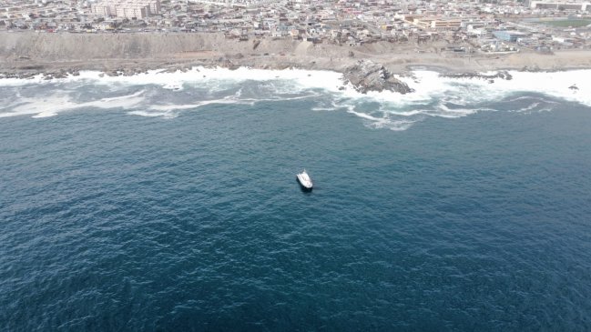 Reanudan búsqueda de persona que cayó al mar en Tocopilla