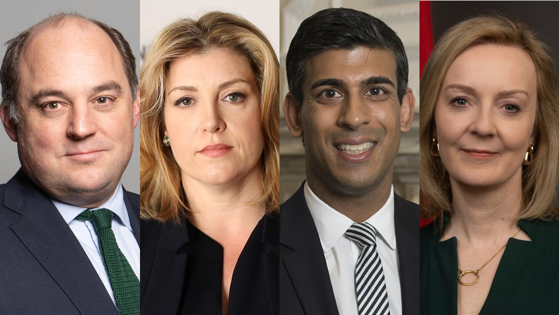 Estos son los favoritos para suceder a Boris Johnson como primer ministro del Reino Unido