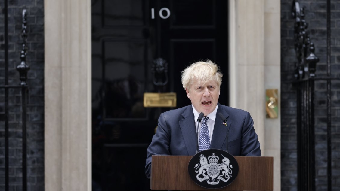 Boris Johnson confirmó que dejará de gobernar Reino Unido