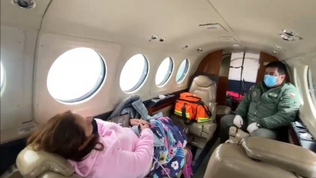 Mujer con apendicitis tuvo que esperar 48 horas para ser evacuada desde Isla Mocha