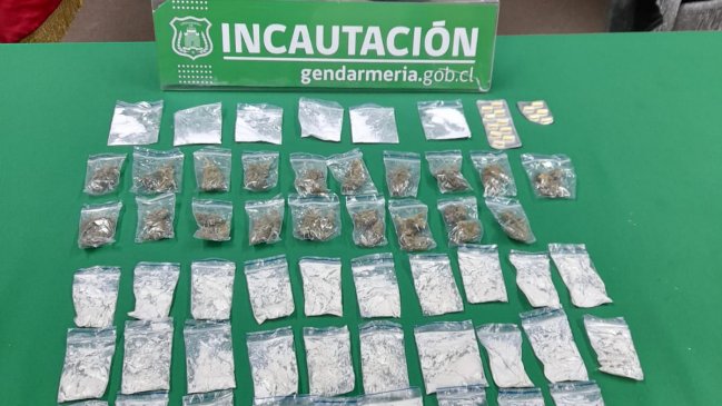Sorprenden a sujeto intentando lanzar droga al interior de cárcel de Rancagua