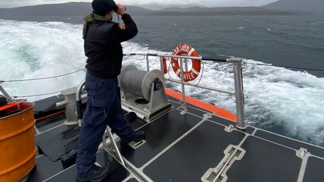 Confirman muerte de tripulante de embarcación accidentada en cercanías de Melinka