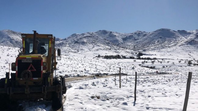 Más de 1.200 personas continúan aisladas por sistema frontal en Atacama y Coquimbo