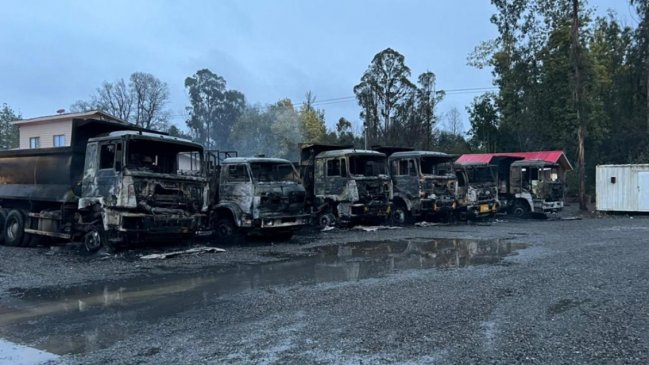 PDI investiga dos ataques incendiarios en Los Ríos