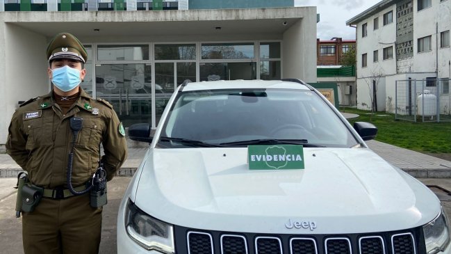Carabineros de Talca ha recuperado 8 vehículos robados en Santiago