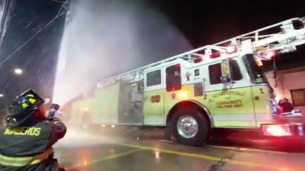   Bomberos de La Calera recibió su primera carro escala 