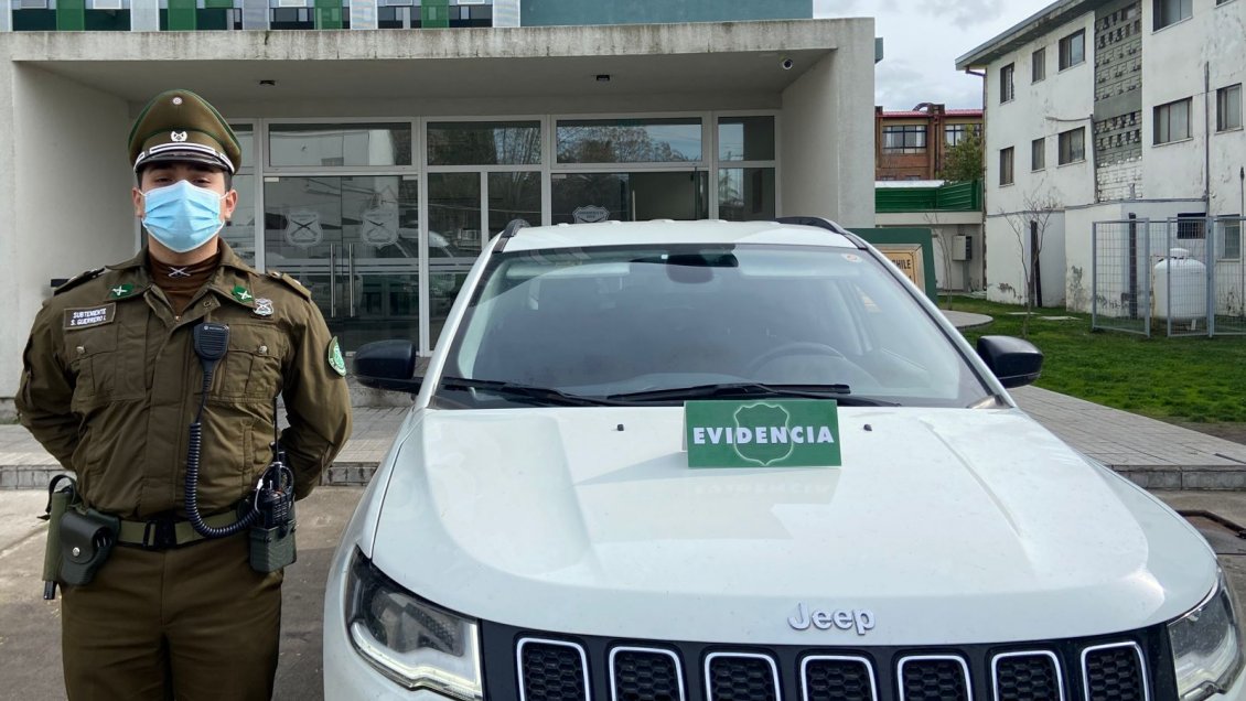 Carabineros de Talca ha recuperado 8 vehículos robados en Santiago