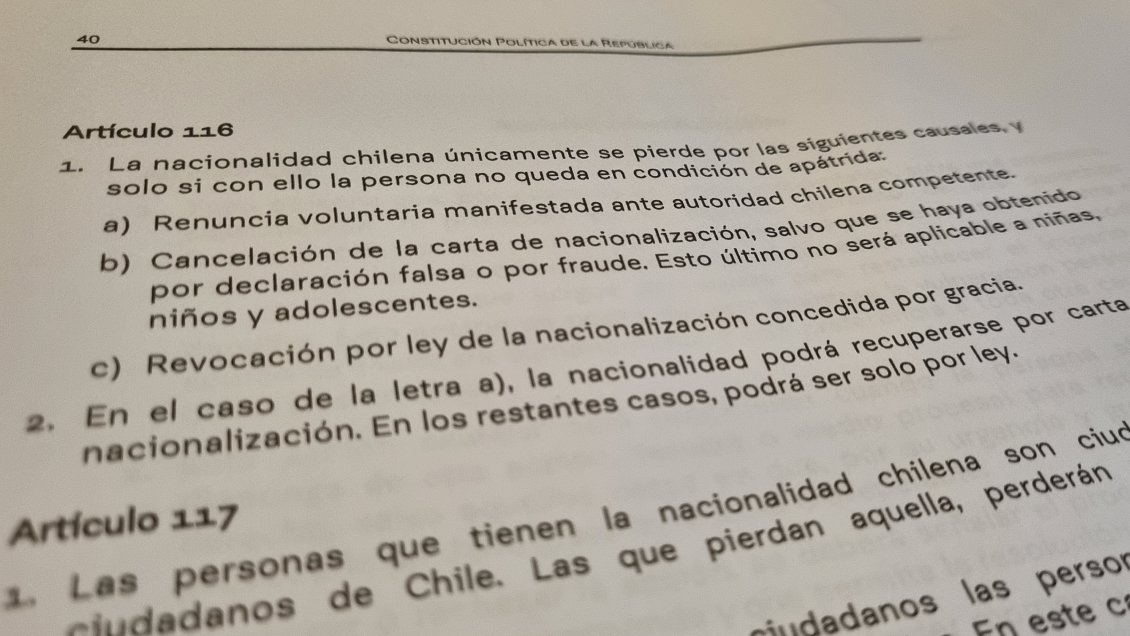 Error en propuesta constitucional: Expertos dicen que debe evitarse una interpretación 