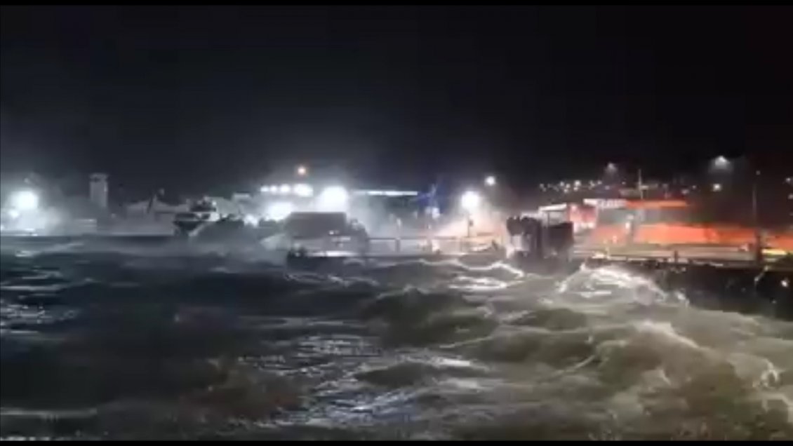 Lluvia, nieve, vientos y marejadas generan diversos problemas en la Región de Aysén