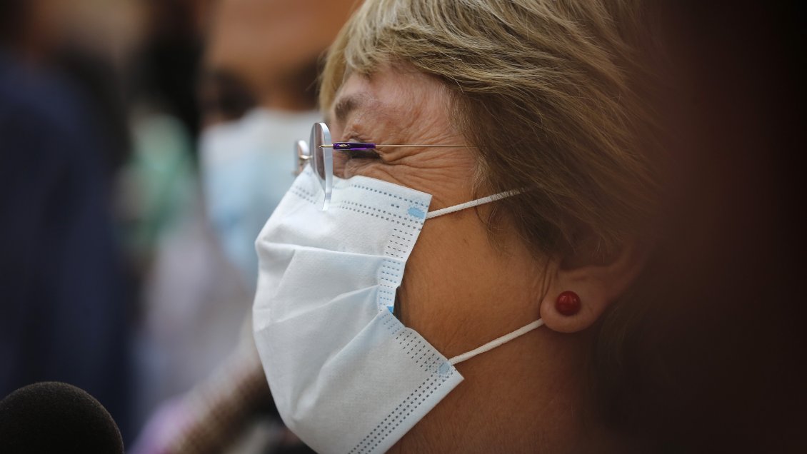 Ex Presidenta Bachelet llegó a Chile