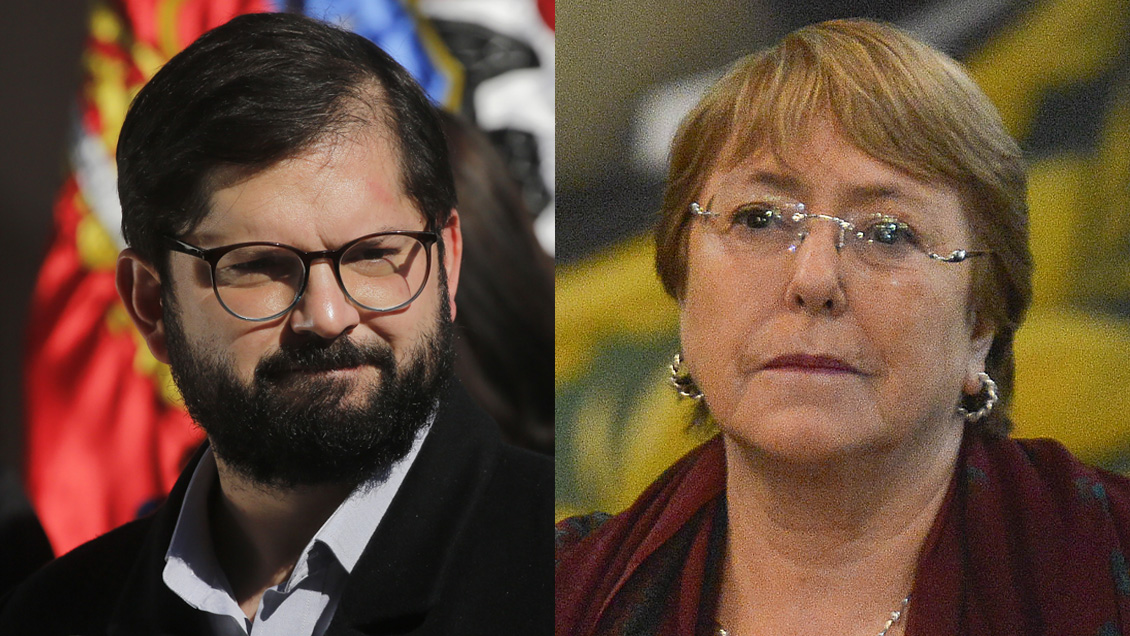 Presidente Boric se reunió con Michelle Bachelet