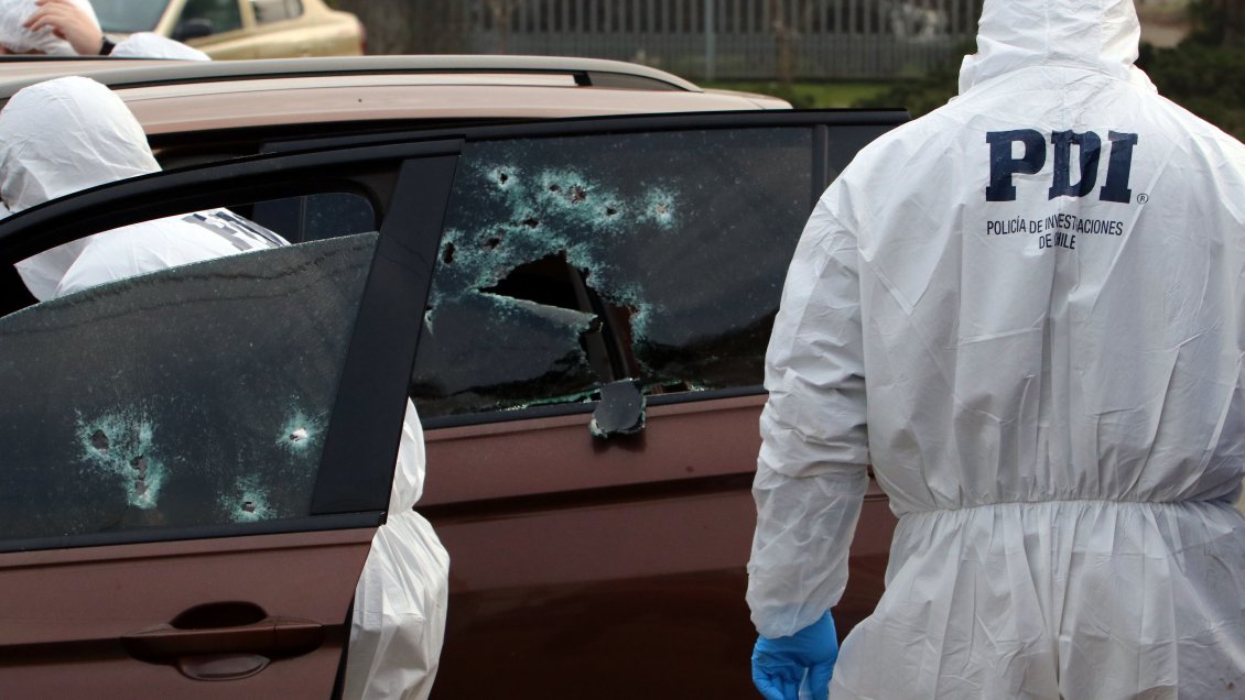 Doble homicidio en Rancagua: Víctimas estaban a bordo de un vehículo cuando fueron acribilladas