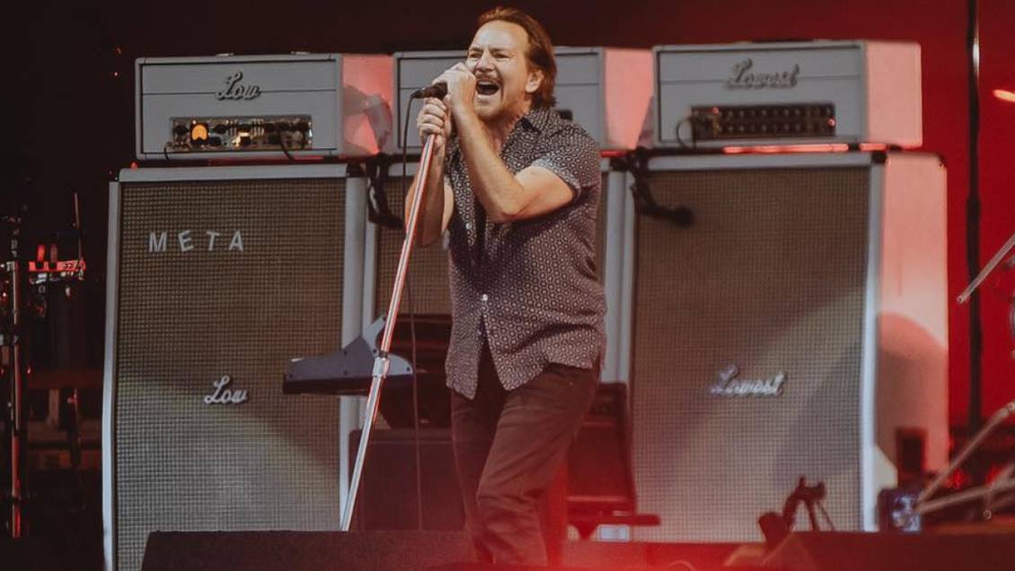 Eddie Vedder sigue sin voz y obliga a suspender más shows de Pearl Jam