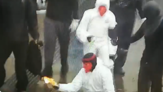 Alumno del Instituto Nacional detenido en modo overol quedó bajo arresto domiciliario