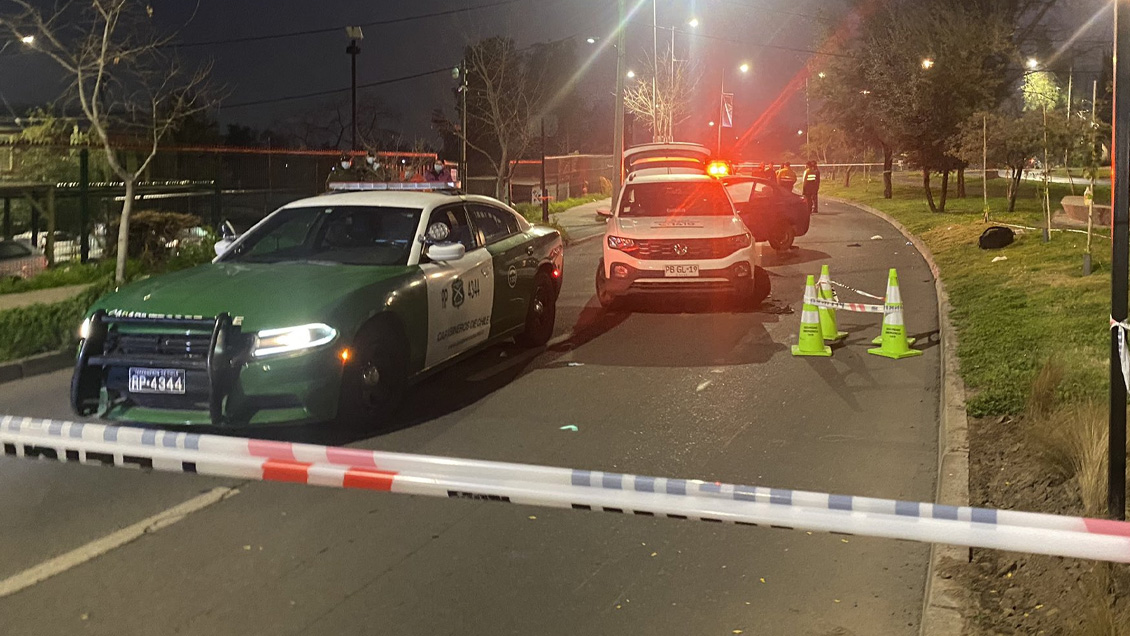 Persecución policial terminó con un conductor fallecido en La Reina