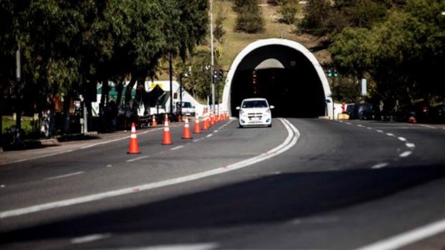 Comenzó marcha blanca de nuevos túneles El Melón