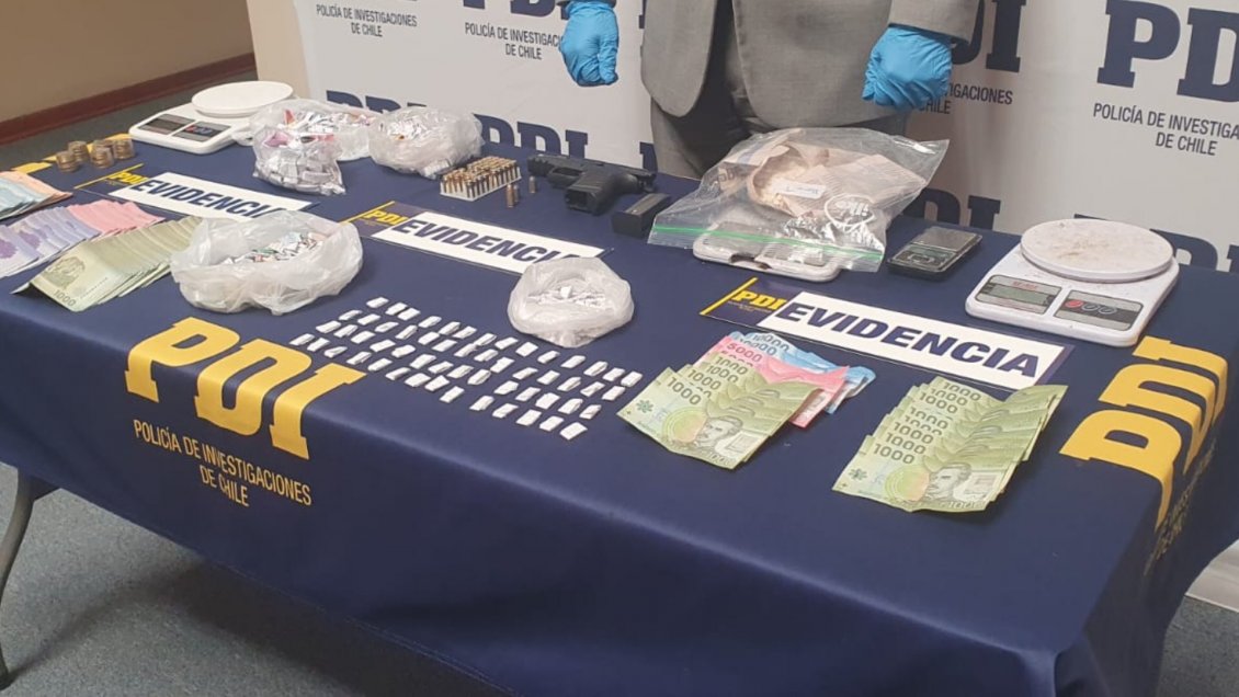 PDI detuvo a dos sujetos investigados por microtráfico en Antofagasta