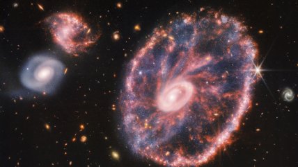   La nueva imagen del James Webb: el caos de la galaxia 