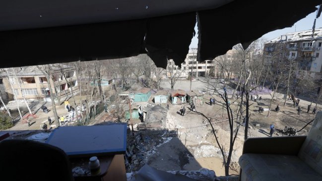   Ataque ruso contra una parada de autobús dejó ocho muertos en la región ucraniana de Donetsk 