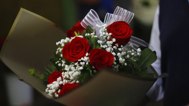 Rosas sudamericanas se hacen populares en el Día de San Valentín chino
