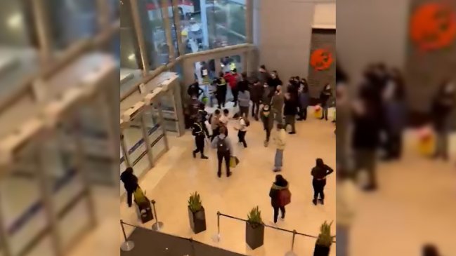 Grabación de videoclip terminó con incidentes y dos apuñalados en Providencia