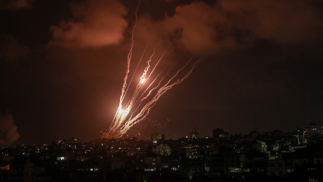Yihad Islámica Palestina ha lanzado casi 600 cohetes hacia Israel en tres días