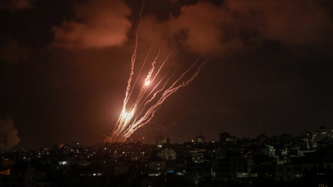  Yihad Islámica Palestina ha lanzado casi 600 cohetes hacia Israel en tres días  