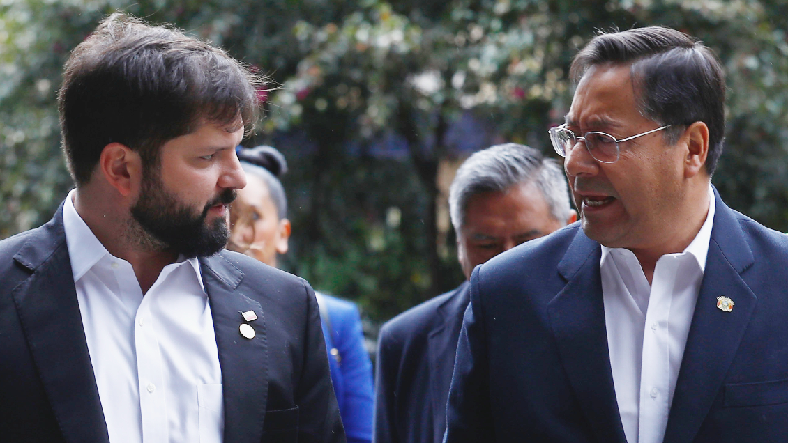 Gabriel Boric se reunió y discutió la crisis migratoria con el presidente de Bolivia
