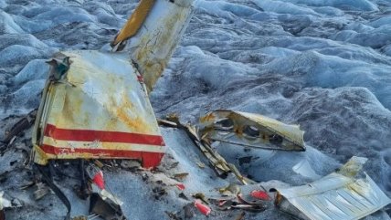  Hallan los restos de un avión estrellado en 1968 en los Alpes suizos  