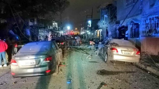   Explosión de bomba provocó la muerte de cinco personas y 16 heridos en Guayaquil 