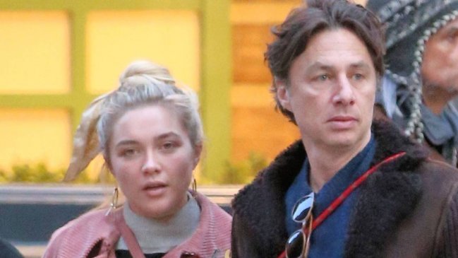 Florence Pugh confesó que terminó su relación con Zach Braff