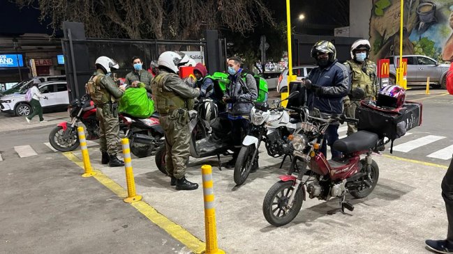 En tres días, Carabineros sacó de circulación 81 motos en la Región del Maule