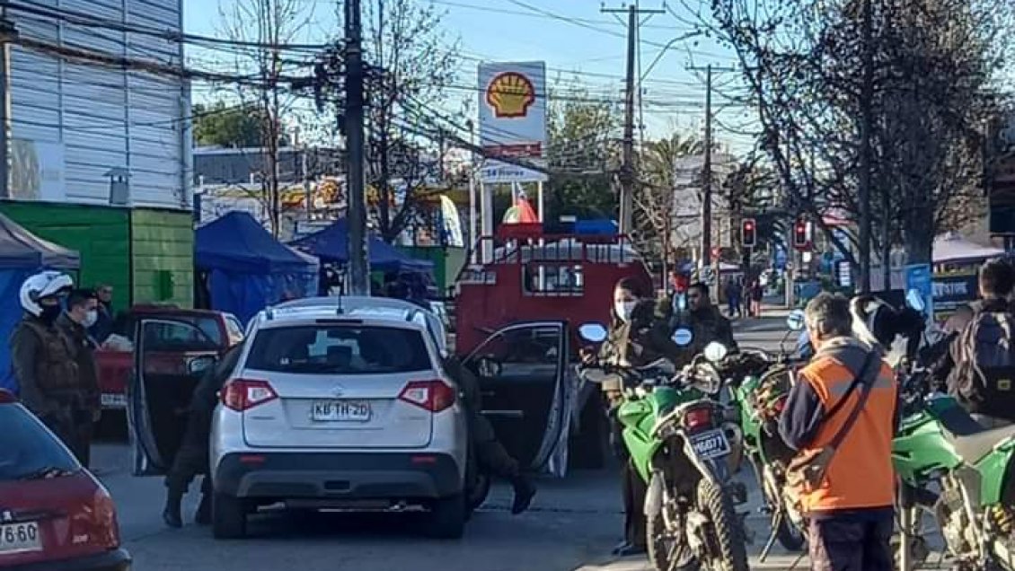 Detienen a cuatro sujetos imputados por robo a empresa telefónica en Rengo