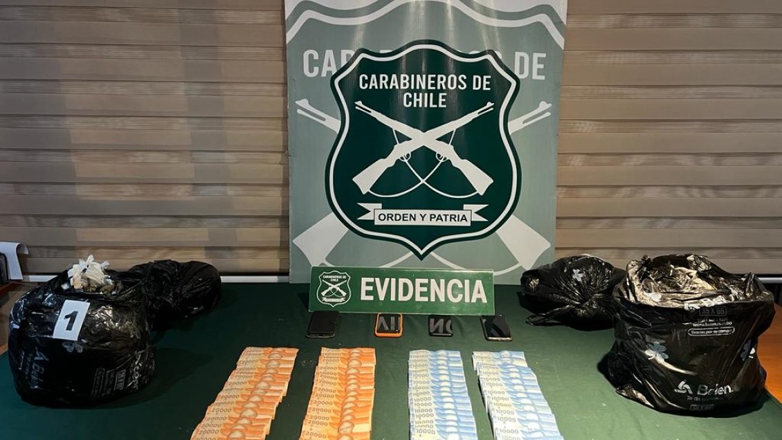 Carabineros desarticuló banda dedicada a la venta de drogas en Arica