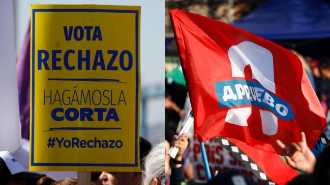 Campañas del Apruebo y Rechazo refuerzan trabajo en terreno a dos semanas del plebiscito