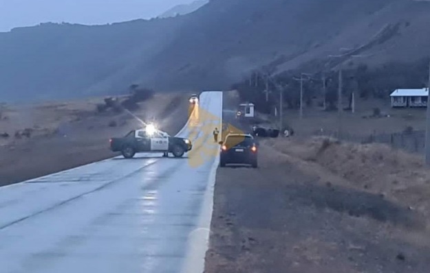 Magallanes: Conductor falleció tras volcar en la Ruta 9 Norte
