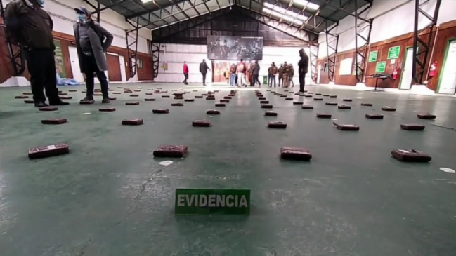 Carabineros lideró el mayor decomiso de droga registrado en Los Lagos