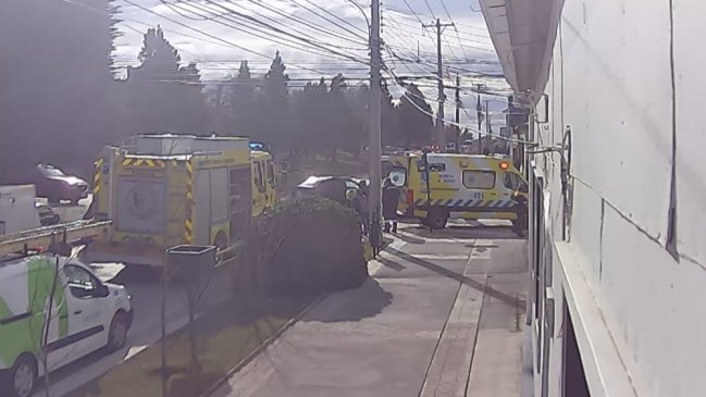 Accidente de tránsito dejó dos personas lesionadas en Punta Arenas