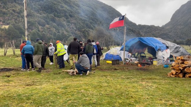 Comités de vivienda de Puerto Aysén se toman terreno exigiendo solución habitacional
