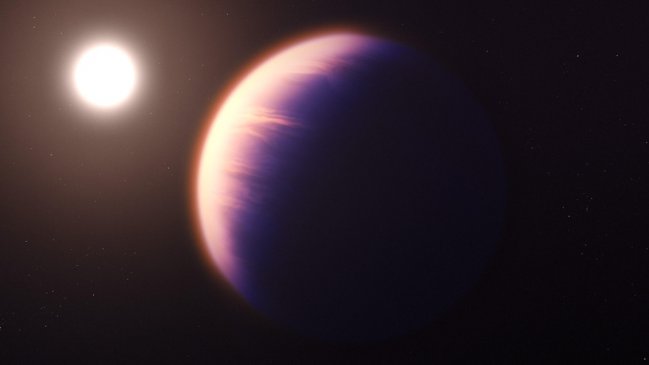 El James Webb detectó por primera vez dióxido de carbono en la atmósfera de un exoplaneta