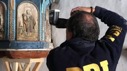   PDI realizó registro fotográfico forense de iglesias del Altiplano 