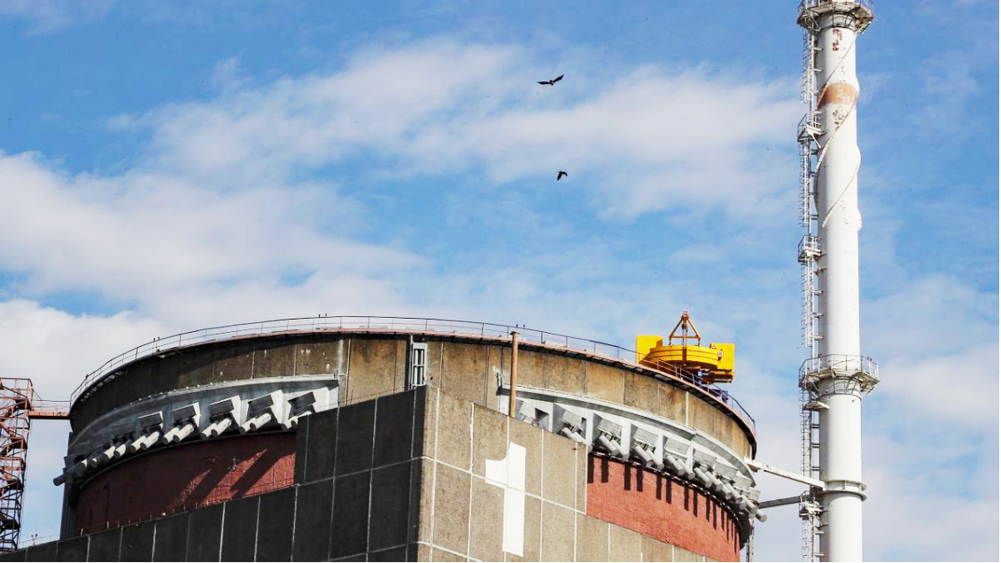 La central nuclear de Zaporiya 