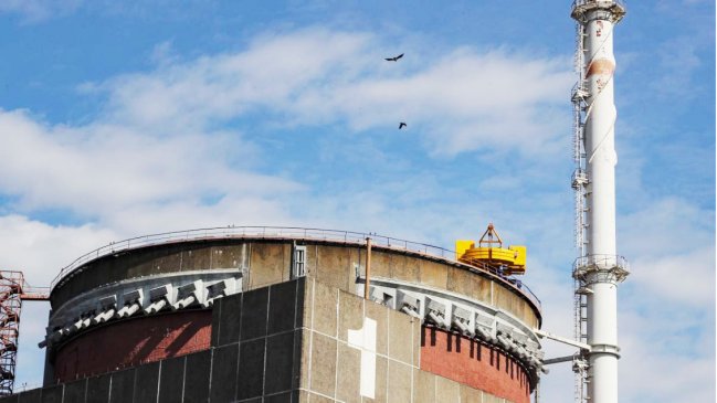 La central nuclear de Zaporiya 