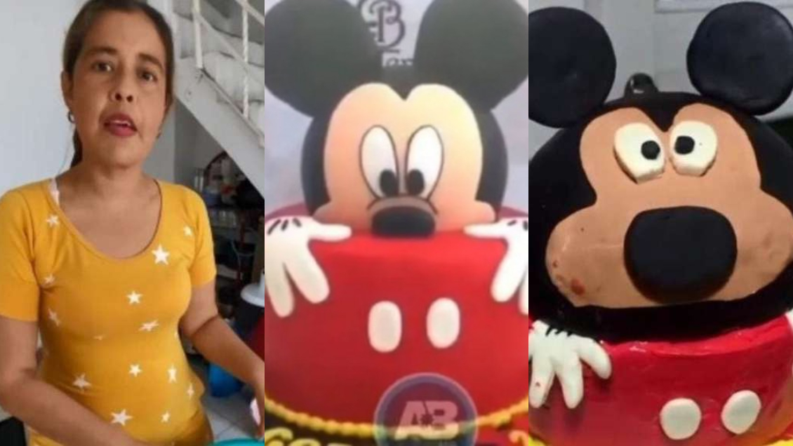 Murió la pastelera que hizo torta viral de Mickey Mouse: Sufría por el bullying recibido