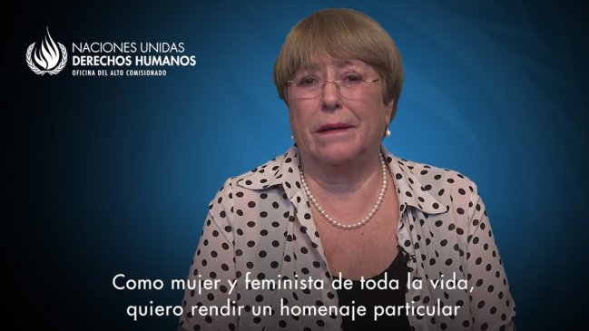 Bachelet deja la ONU y destaca a las mujeres: Han estado a la vanguardia de los avances en DDHH