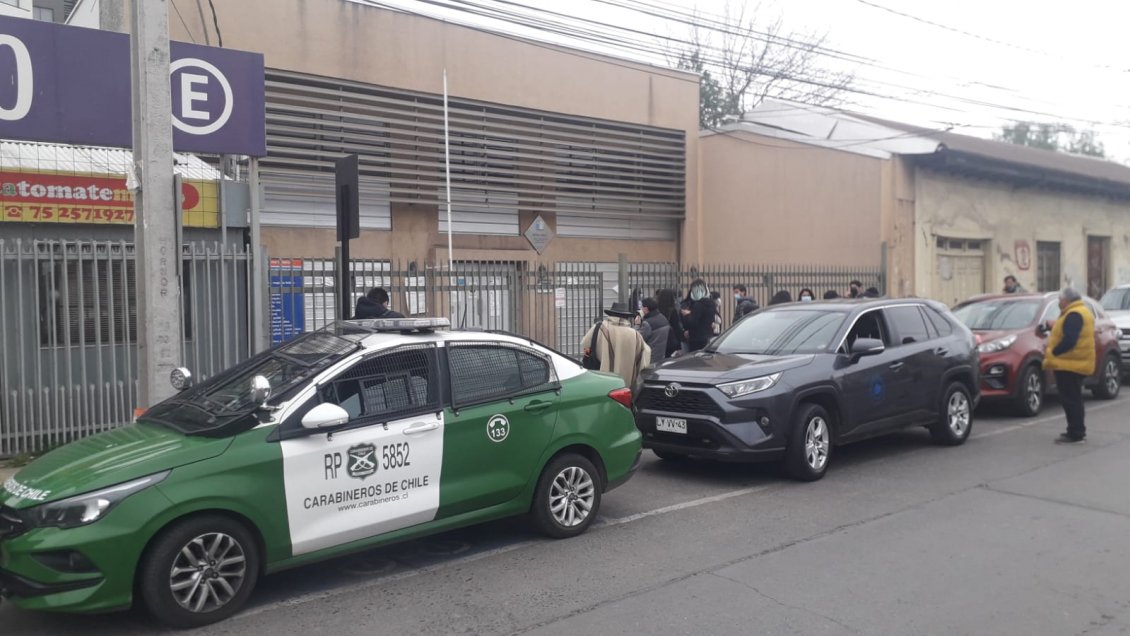 Robo afectó a oficina del Registro Civil en Curicó