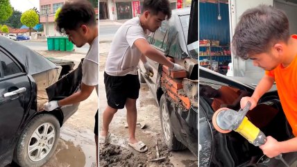   Se hizo viral: Hombre 