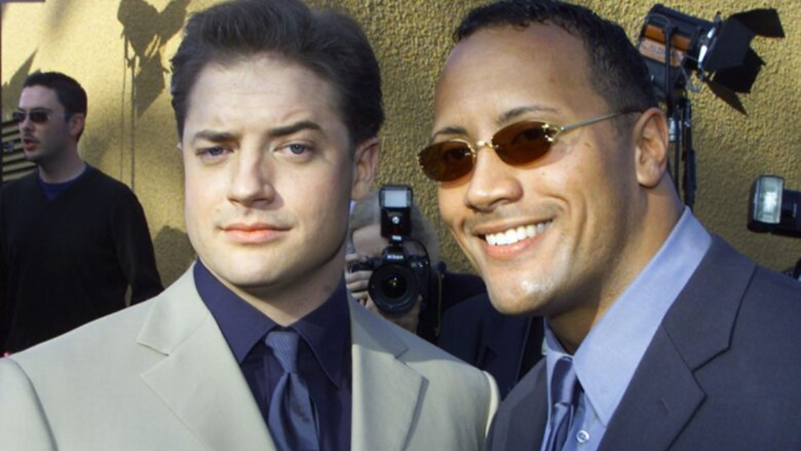 Dwayne Johnson felicita a Brendan Fraser por su ovación en Venecia