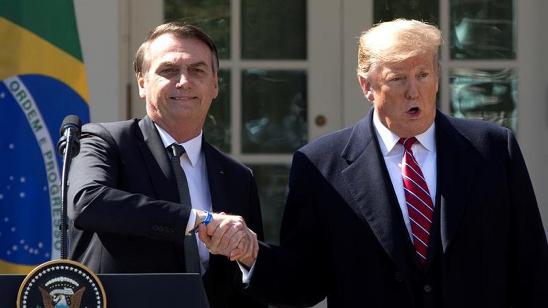 Trump respaldó a Bolsonaro de cara a las elecciones de octubre en Brasil